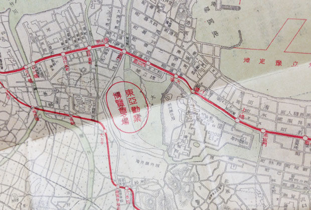 昭和2年の福岡市の地図（福岡県） : 昭和レトロ探訪記