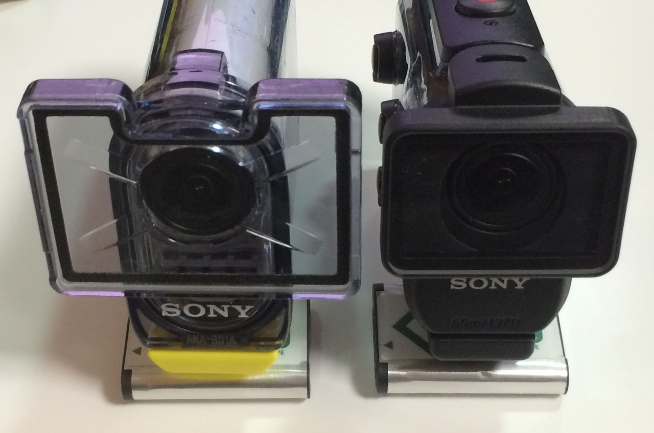 外観チェックとすぐ気になった点 - HDR-AS50レビュー(1) : YAAAM 外観チェックとすぐ気になった点 - HDR-AS50レビュー(1) : YAAAM