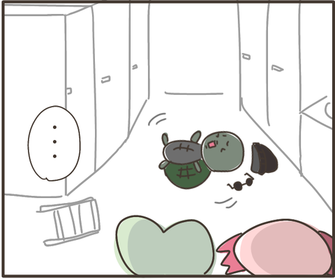 ひっくり返った亀