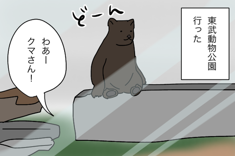 動物園の熊