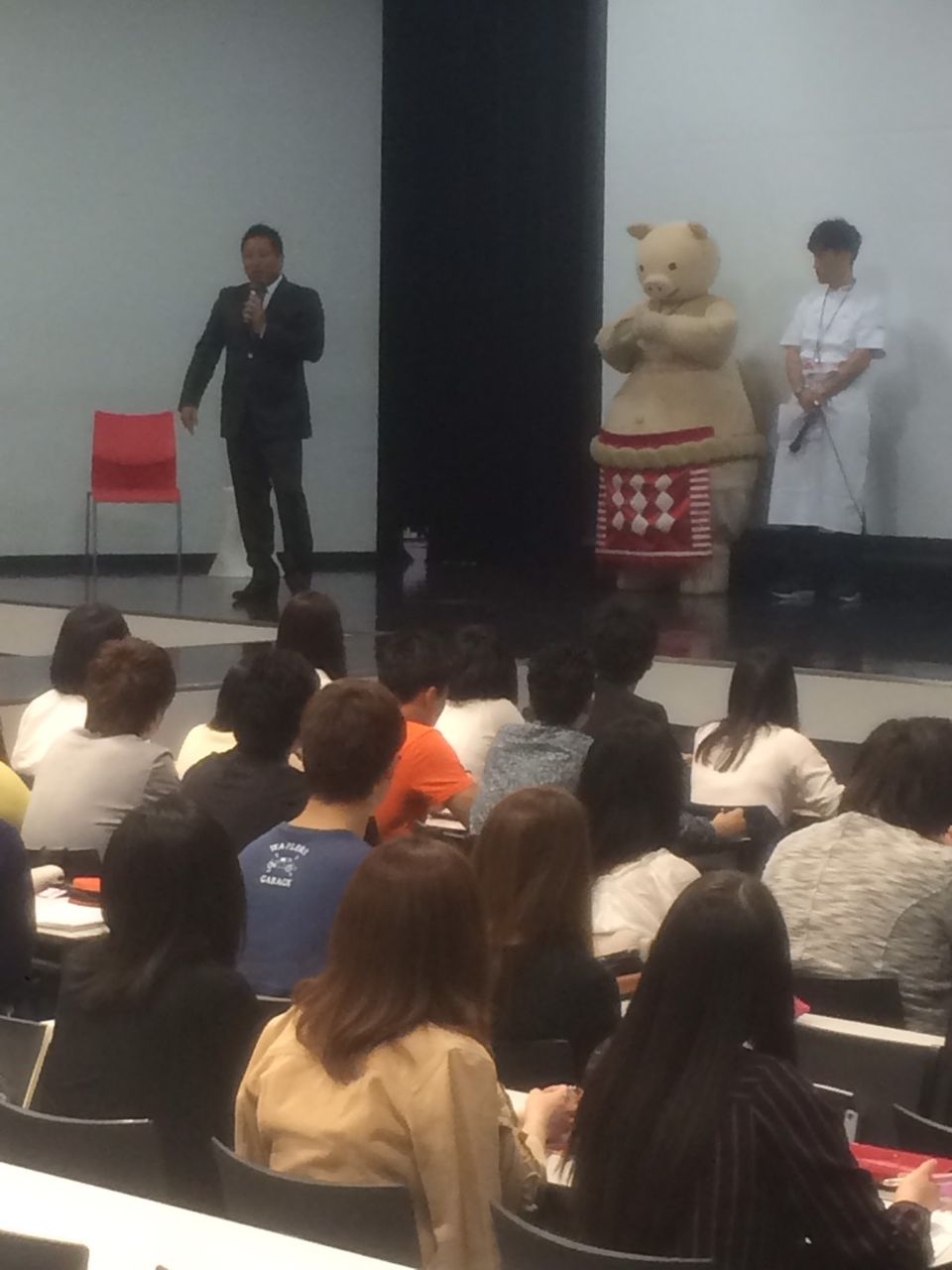 名古屋モード学園にてオリエンテーションを行いました ぶーちゃんブログ