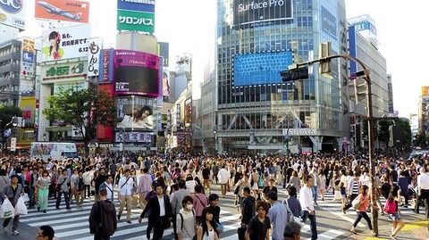 【悲報】渋谷に多くの若者や買い物客…21歳会社員「人が多くてびっくりしています」→ ネットの反応ｗｗｗｗｗｗｗｗ