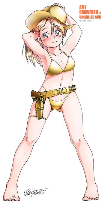 amy-202605-金ビキニ