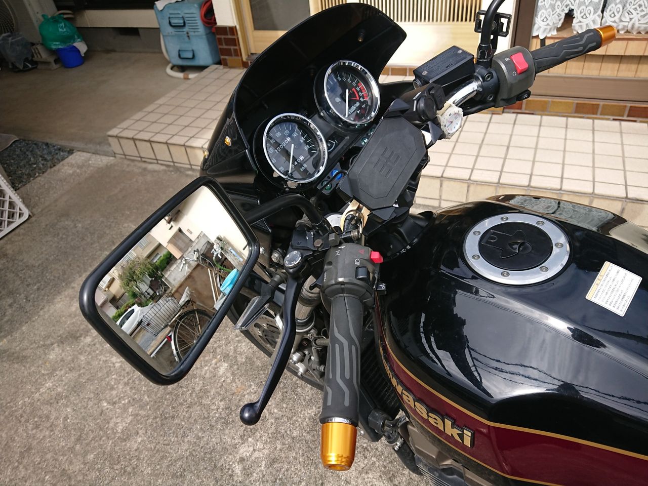 ZRX400セパハン化 : 青空ぴっとdiary