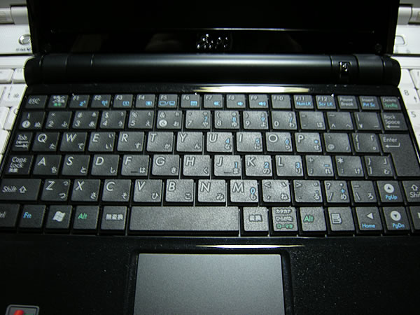 Eee PC 900HAのキーボード