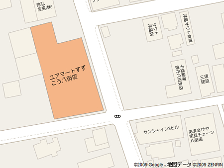すずこうさんの地図(by google map)
