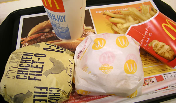 マックのバリューセット