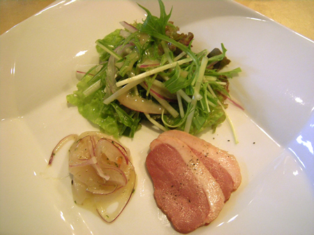 マリーンランチコースの前菜