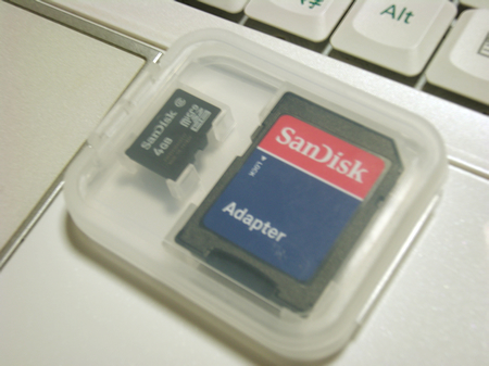 SanDiskʥǥ microSDHC 4GB