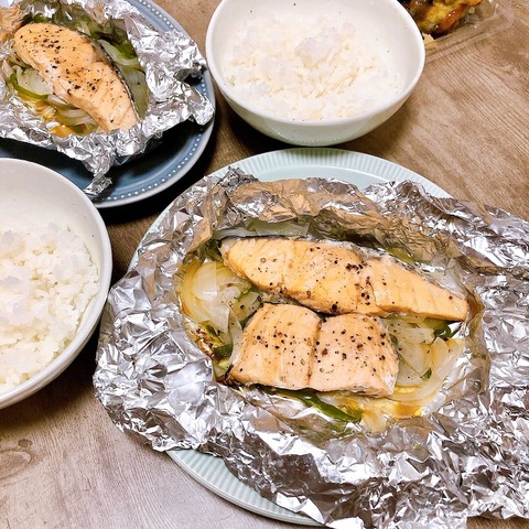 鮭ムニエル