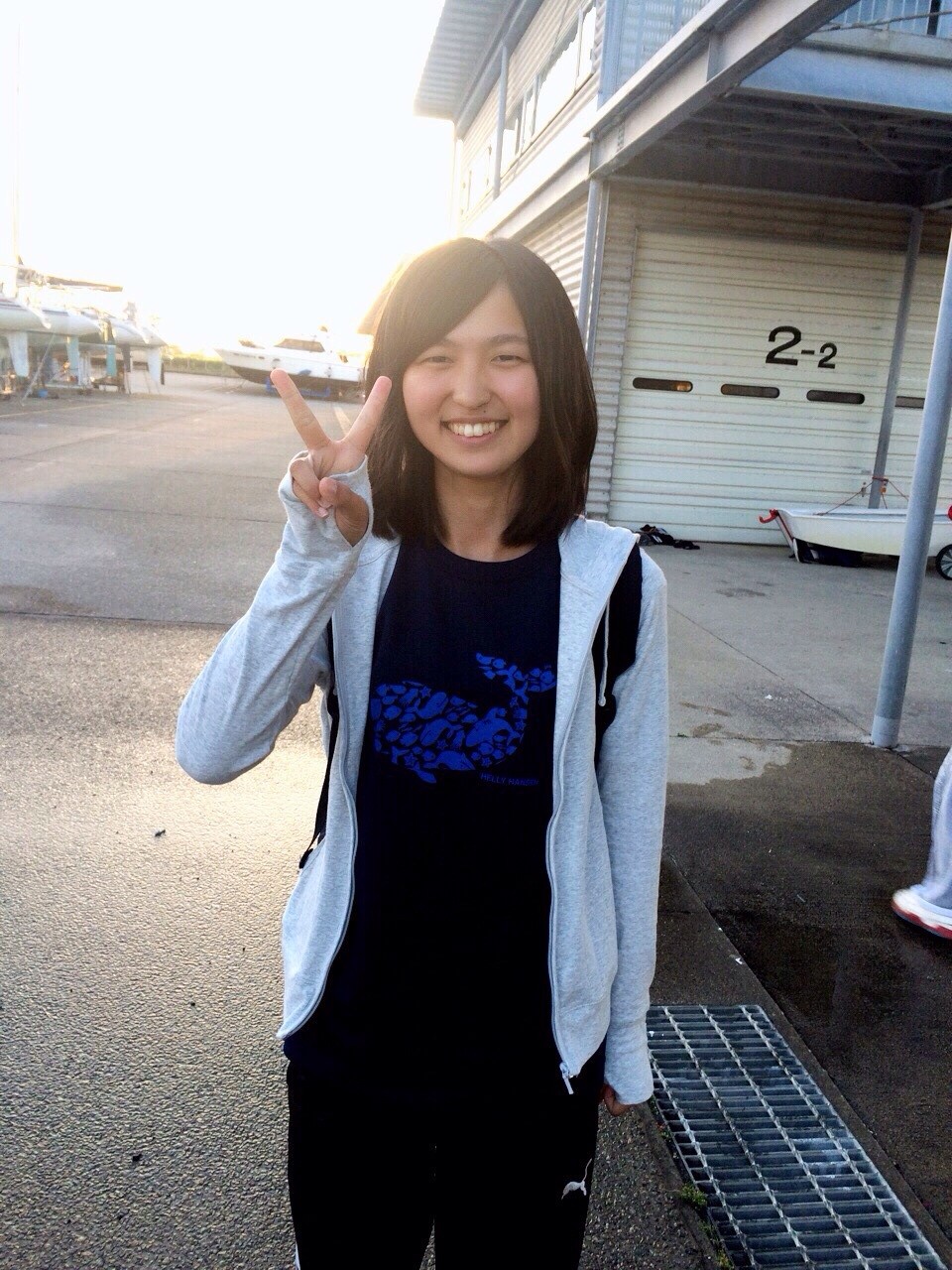 竹内沙耶香 富大ヨット部 V 竹内沙耶香 富大ヨット部 V