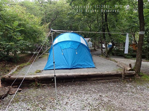 ａｃｎあぶくまキャンプランド 野営人