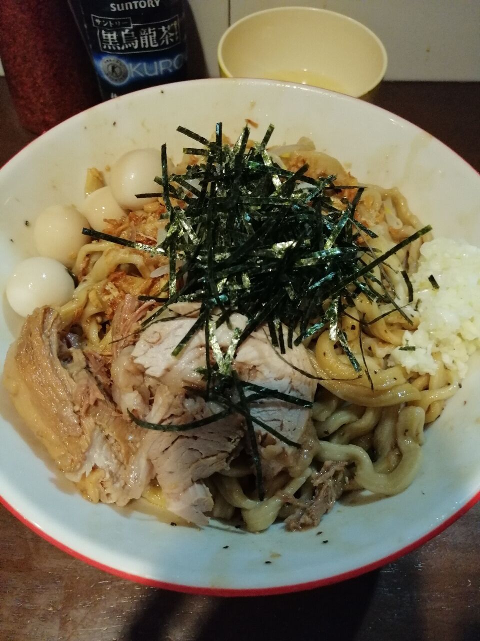 ラーメンゼンゼン 汁なし大野菜抜き 二郎っぽいやつ