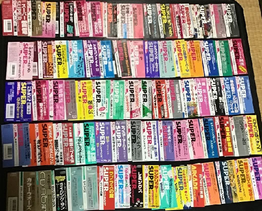 PCエンジン CDROM2 帯のみ 118種168枚