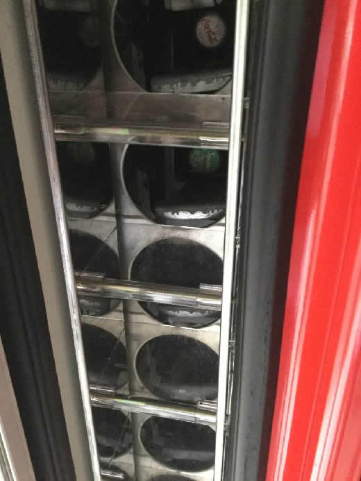 コカ コーラ 自動販売機 180ml専用 レトロ オブジェ ガレージ 照明