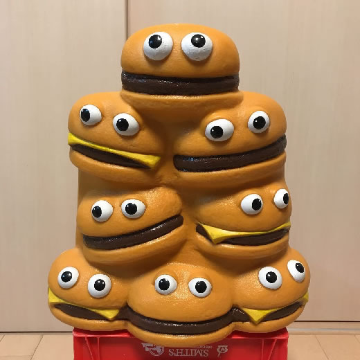 レア!ビンテージ マクドナルド ハンバーガー チェア 椅子 McDonald's