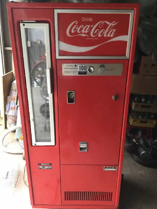 コカ コーラ 自動販売機 180ml専用 レトロ オブジェ ガレージ 照明