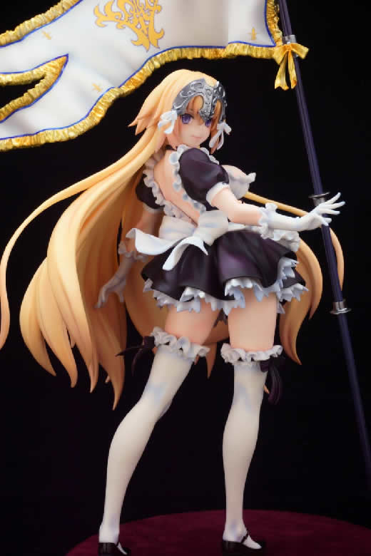 Fate/Grand Order グリズリーパンダ ジャンヌダルク メイドver. ガレージキット 塗装済み 完成品 ワンフェス 正規品