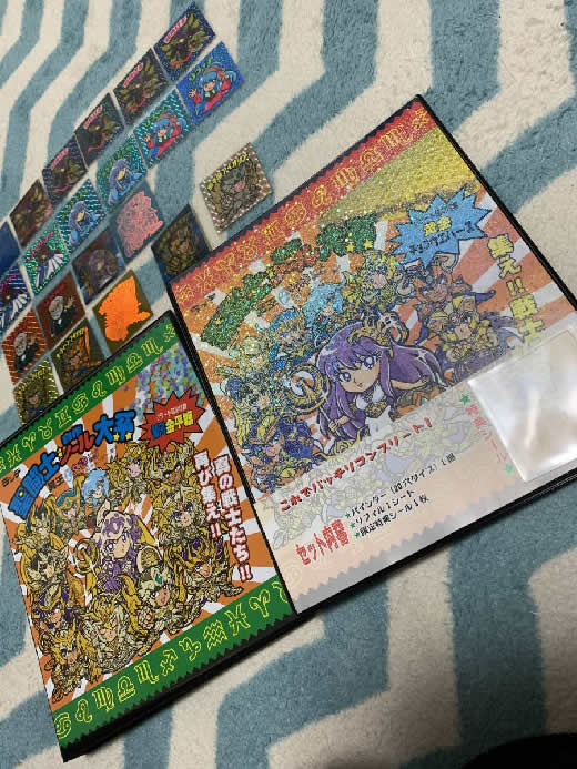 聖闘士星矢風 自作シール コンプリートセット