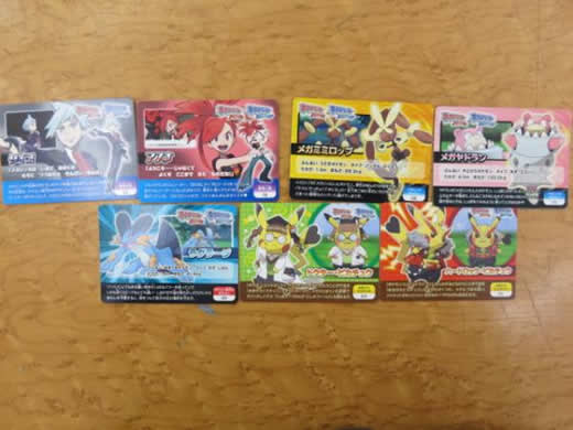 ポケモン スクラップカード コード使用済み 7枚セット