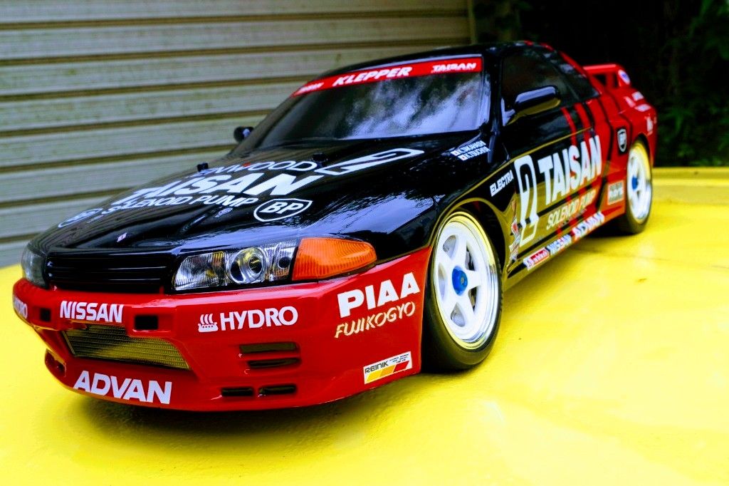 タミヤ　TA02　シャーシ　タイサン　スカイライン　GT-R　ボディ　ジャンク タミヤ TA02 シャーシ タイサン スカイライン GT-R ボディ