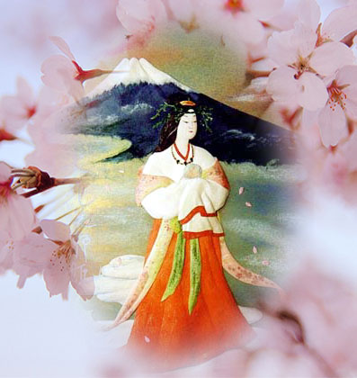 木花咲耶姫命 コノハナサクヤヒメノミコト でれすけ