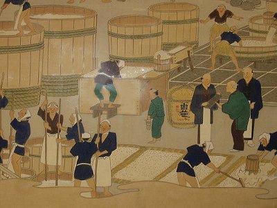 伝統的酒造りの技法、杜氏の物語 : でれすけ