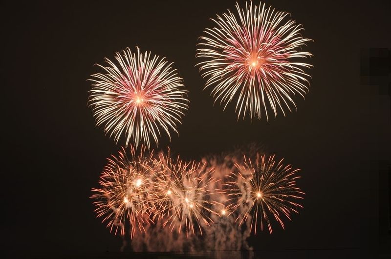 平成２５年度 第37回流山花火大会 打ち上げ開始 でれすけ