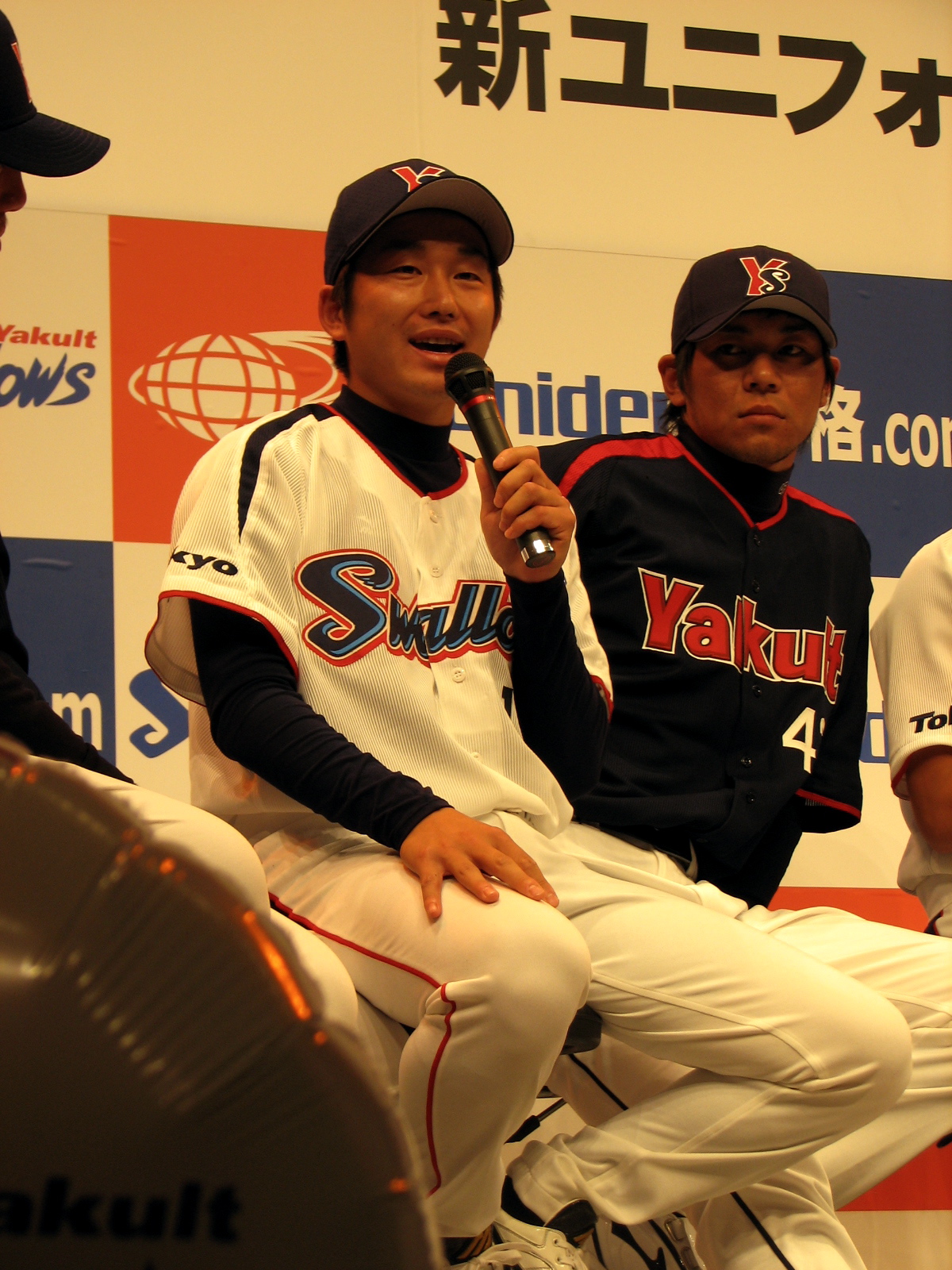 東京ヤクルトスワローズ・新ユニフォーム発表会（2