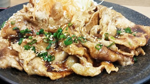 生姜焼き定食