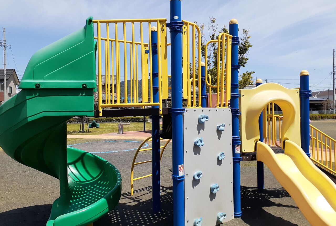 魅力的な遊具のある公園に行ってきました その１４ 焼津市大覚寺にある２つの公園 1 150の焼津