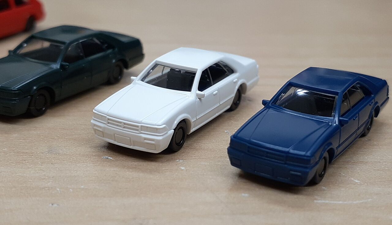 Nゲージ用のミニカー新作発売。 : 1/150の焼津