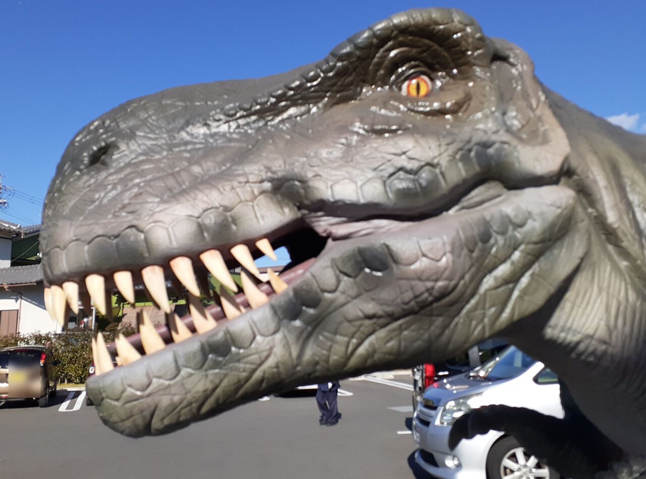 恐竜と触れ合う無料のイベント ジュラシックサーカス 1 150の焼津