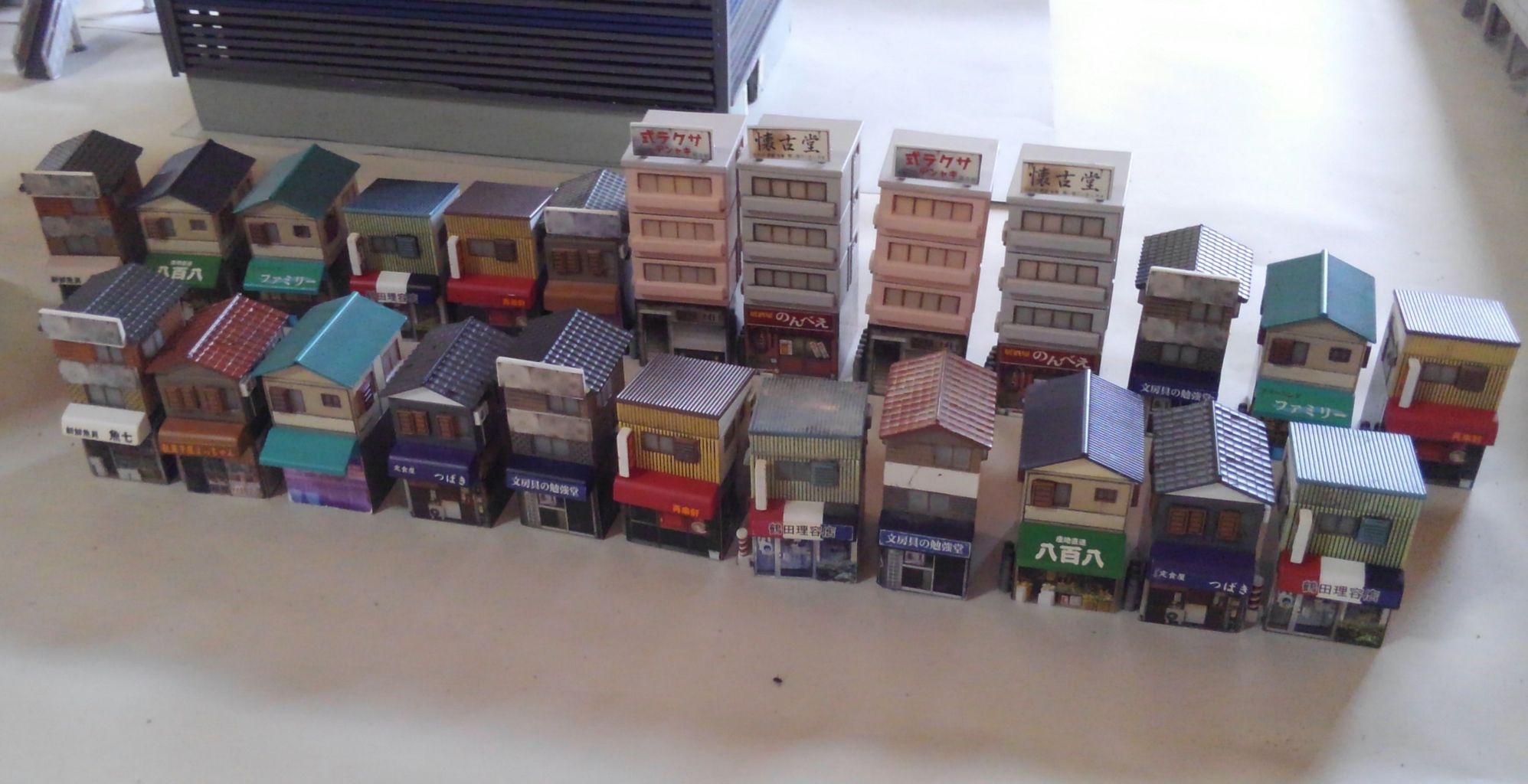 夕焼け下町商店街一丁目6種+他3種 11個セット タカラ：夕焼け下町商店街一丁目