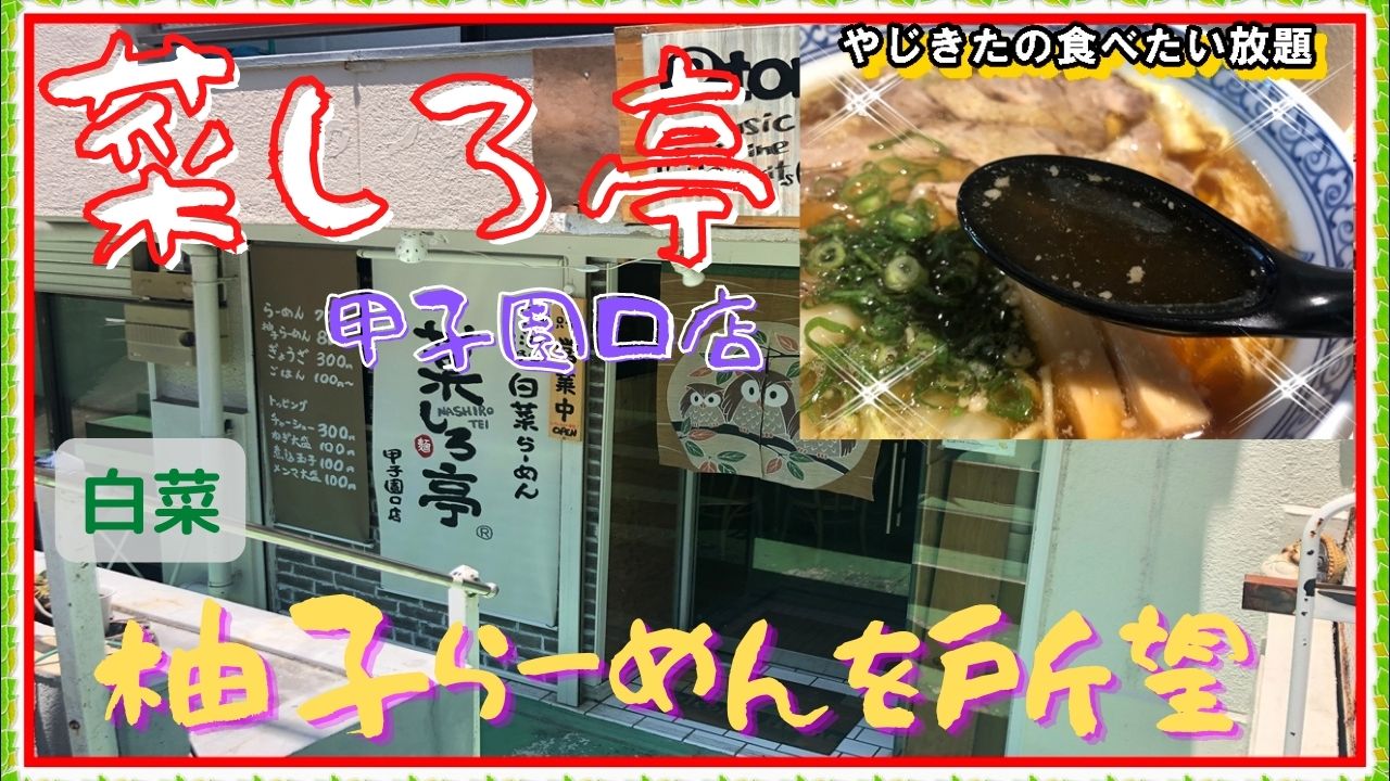 甲子園口3丁目の 菜しろ亭 やじきたの食べたい放題 甲子園口3丁目の 菜しろ亭 やじきたの食べたい放題