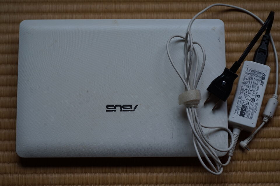 Asusのeee Pc 1015pxを廃棄 写真帖