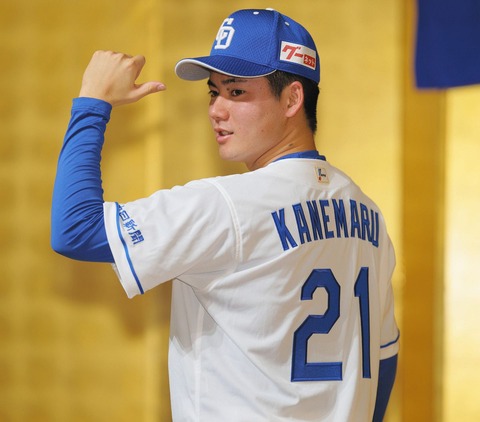 中日・金丸夢斗　900万円増の2500万円で更改