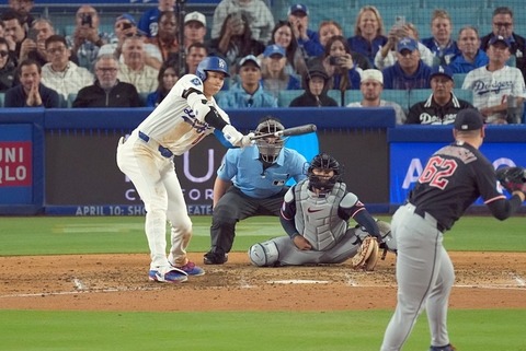 大谷、44試合連続出塁を達成！イチローのもってた日本人記録の43試合を更新