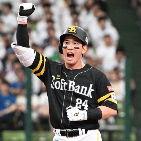 ホークス連勝　栗原・野村・佐藤直樹2ランHR、前田純8回無失点　中日連敗