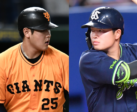 【４番】復帰後の岡本と村上の成績www