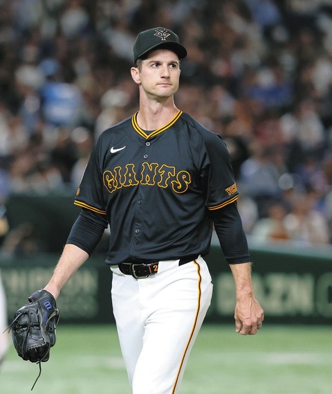 【巨人】グリフィン復帰難航、西舘は右肩周辺コンディション不良