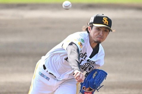 SB上沢、ガチメンオリ打線を2回2奪三振パーフェクトで抑える