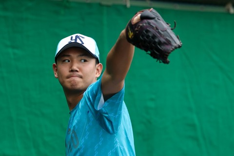 【ヤクルト奥川】1回裏中日相手に2失点