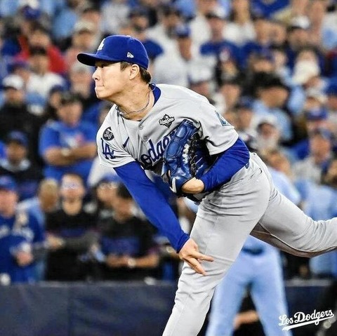 山本由伸(WS成績)「3勝0敗 17.2回 15奪三振 防御率1.02 whip0.79」←率直な感想wwww