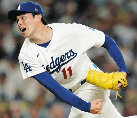 【朗報】佐々木朗希、ついに本気を出すｗｗｗｗｗ MLB自己最速164.3キロ計測