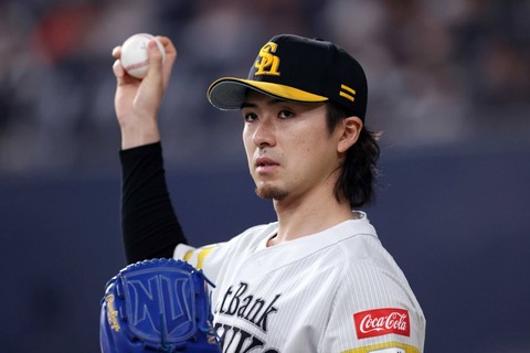 【合格ばい】SB上沢(31) 2.81 11勝6敗 121.2回