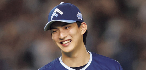 まだ21歳　日ハム達考太 16先発8勝2敗完投3QS12防御率2.09