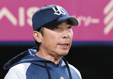 高津監督「見ているこっちが限界」