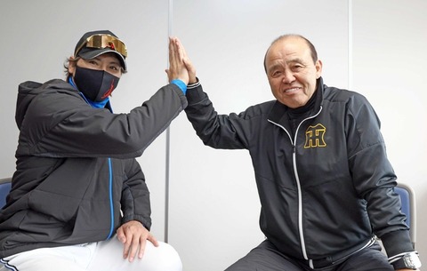 【豪華】新庄剛と岡田彰布が対談wwwwwww