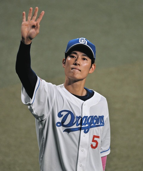 【悲報】中日ドラゴンズ上林、まだ時間かかりそう
